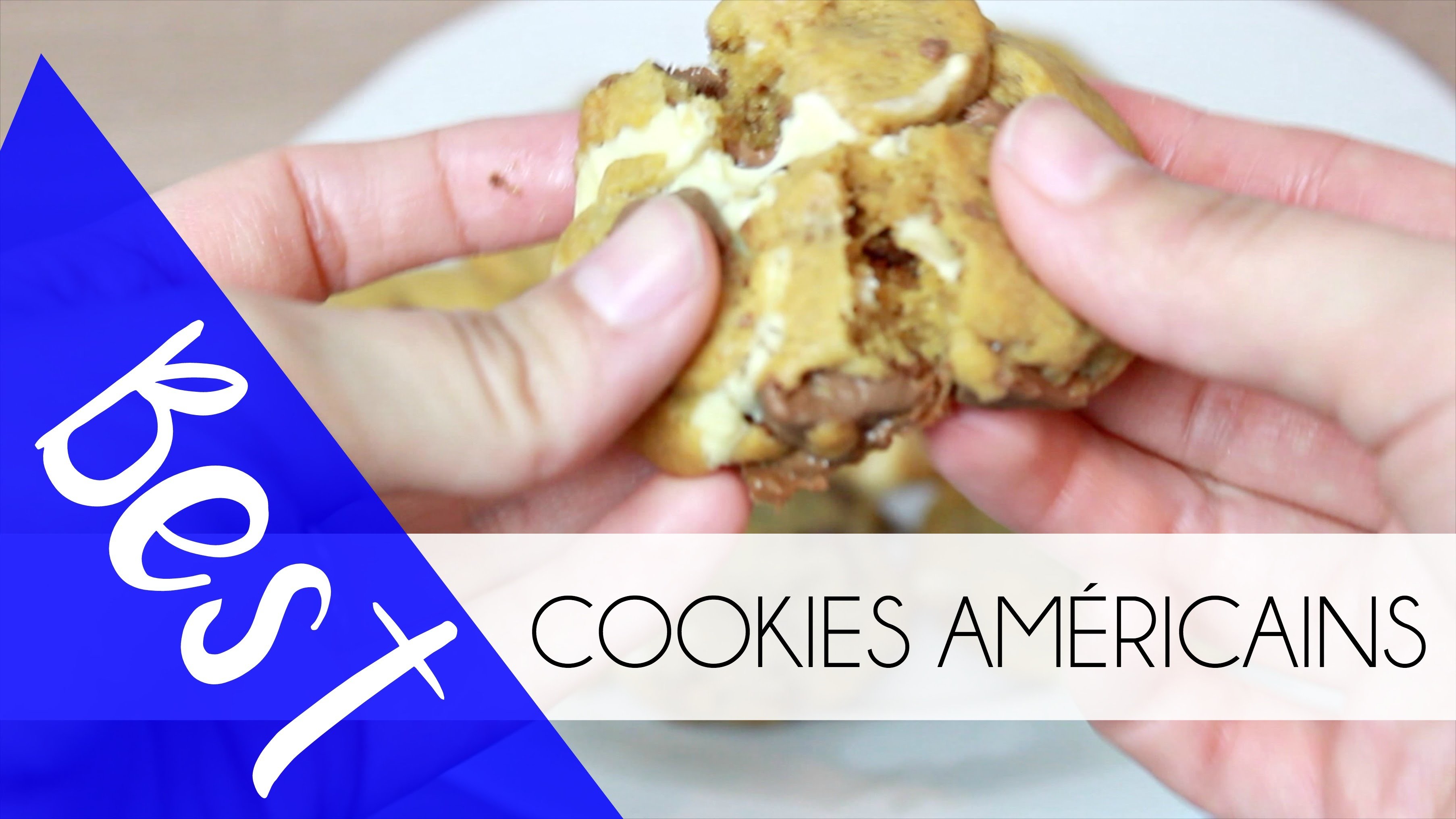Une Recette pour les VRAIS Chocolate Chip Cookies des Etats-Unis ♡
