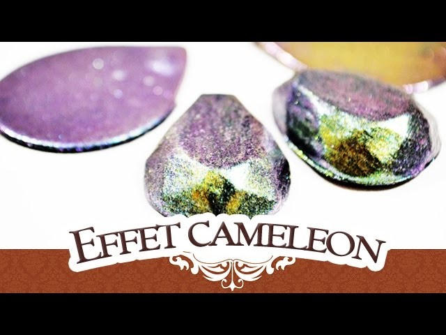 TUTO FIMO: Effet Cameleon. holographique pour vos créations! | Tuto Polymerclay iridescent effect