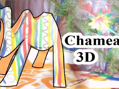Faire un chameau 3D en papier : Activité ludique de bricolage