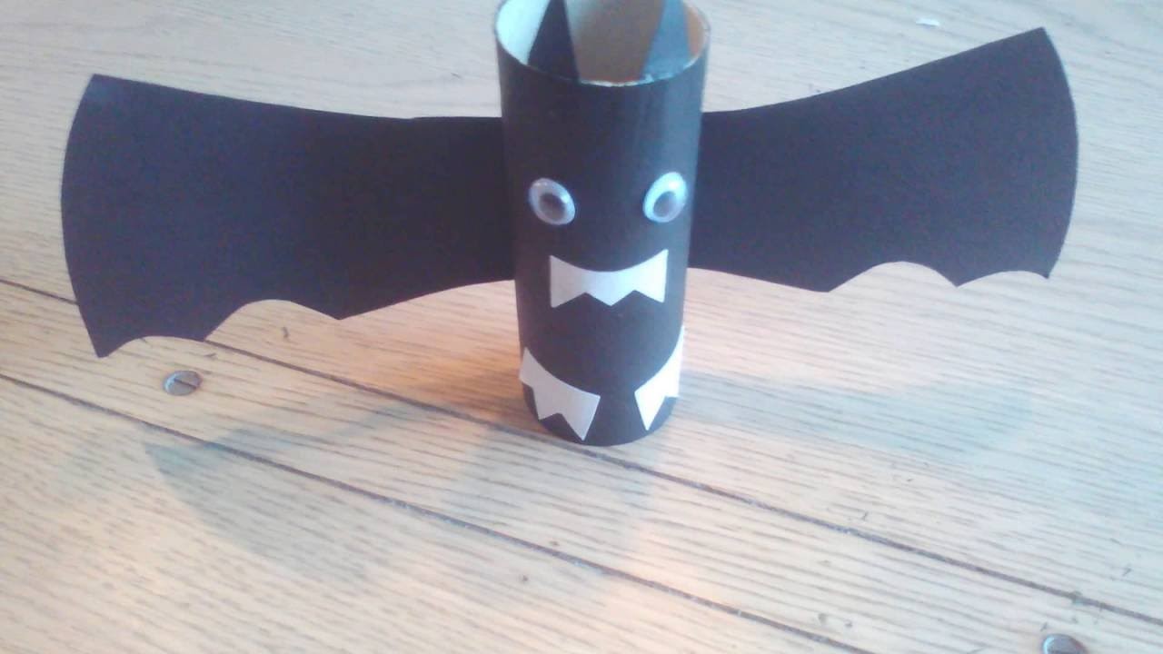 Bricolage chauve-souris (the bat par Alexandre 6 ans)