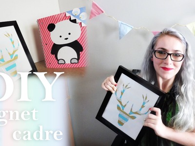 [DIY n°1] Signet et cadre avec masking tape