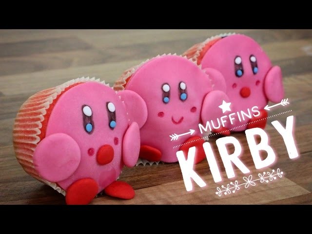 RECETTE MUFFINS KIRBY - DIY KIRBY CAKE