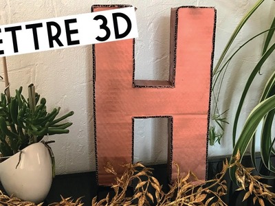 [ DIY # 2 ] : Lettres 3D pour déco sympa ! ♡
