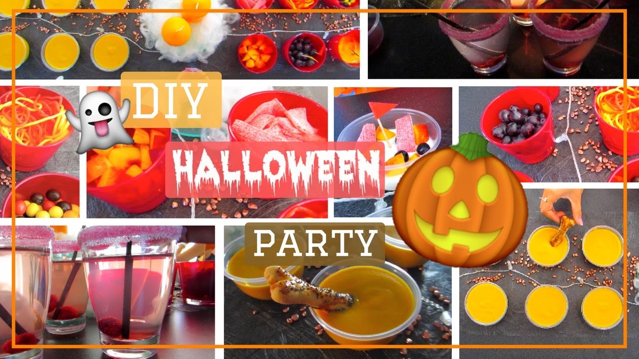 DIY Halloween Party! Food & décor 2016