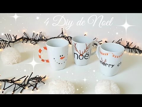 4 DIY de Noël 2016 Déco & Accessoires. 4 christmas diy