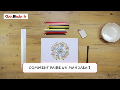 DIY - Comment dessiner un mandala ?