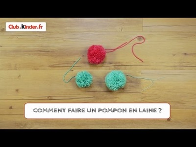 DIY - Comment faire un pompon en laine ?