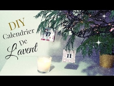 DIY Calendrier de L'avent Noël 2016. Advent calendar
