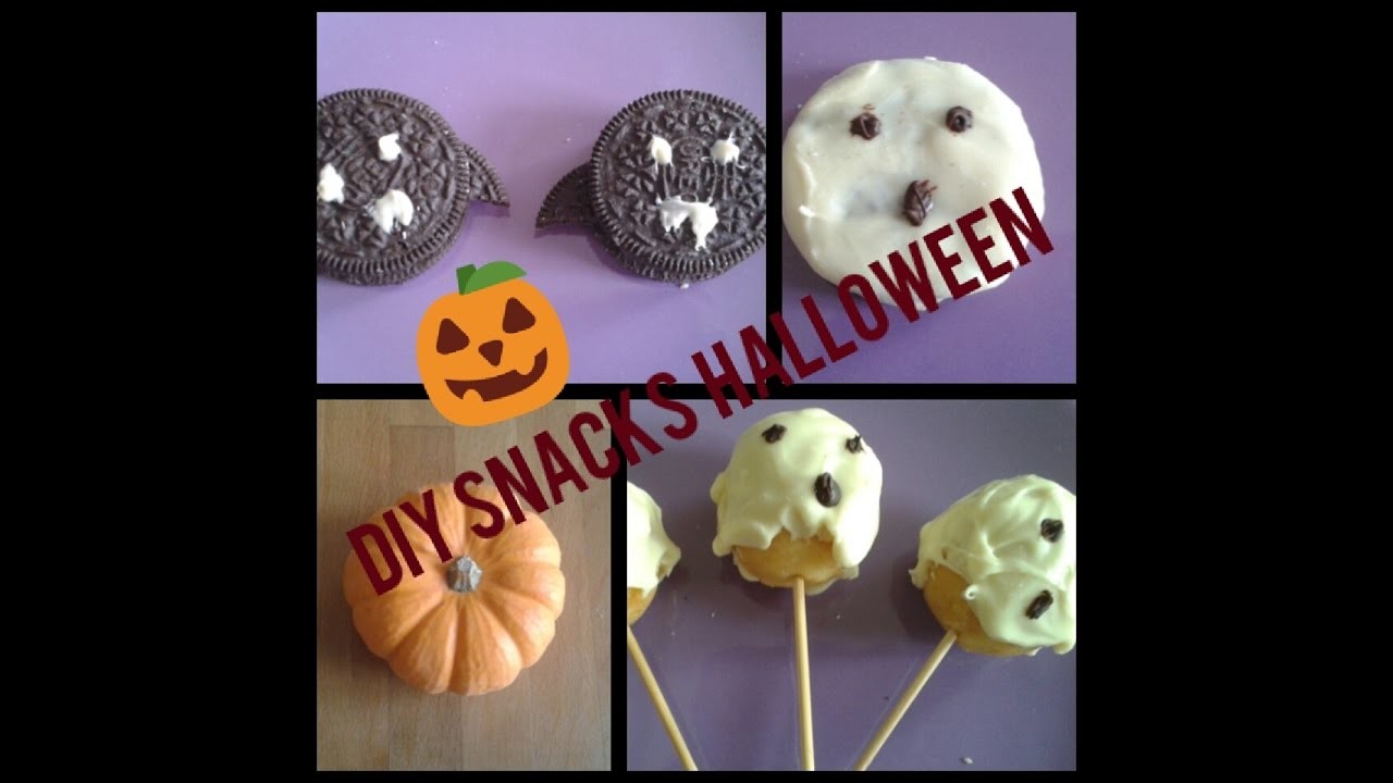 DIY snacks HALLOWEEN