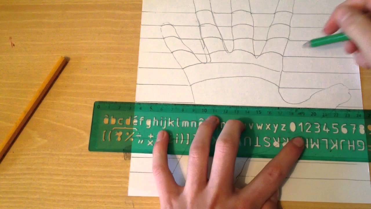 (Speed drawing) La main 3D