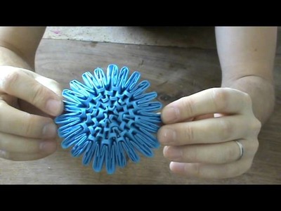 Tutoriel 1er partie origami 3d surprise 30 ans