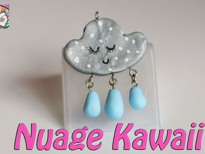 [Tuto Fimo] Nuage Kawaii, pendentif. ♥♥♥