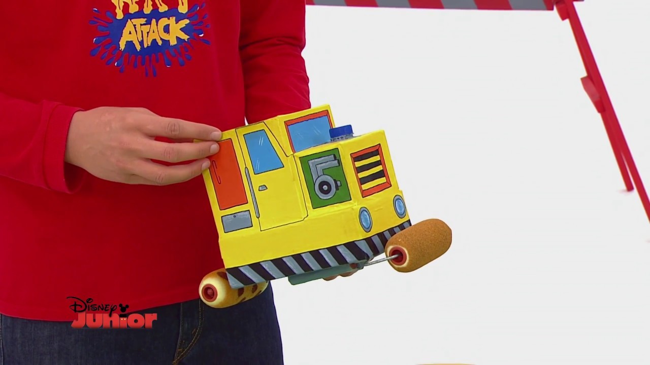 Art Attack - Le camion rouleau - Disney Junior - VF