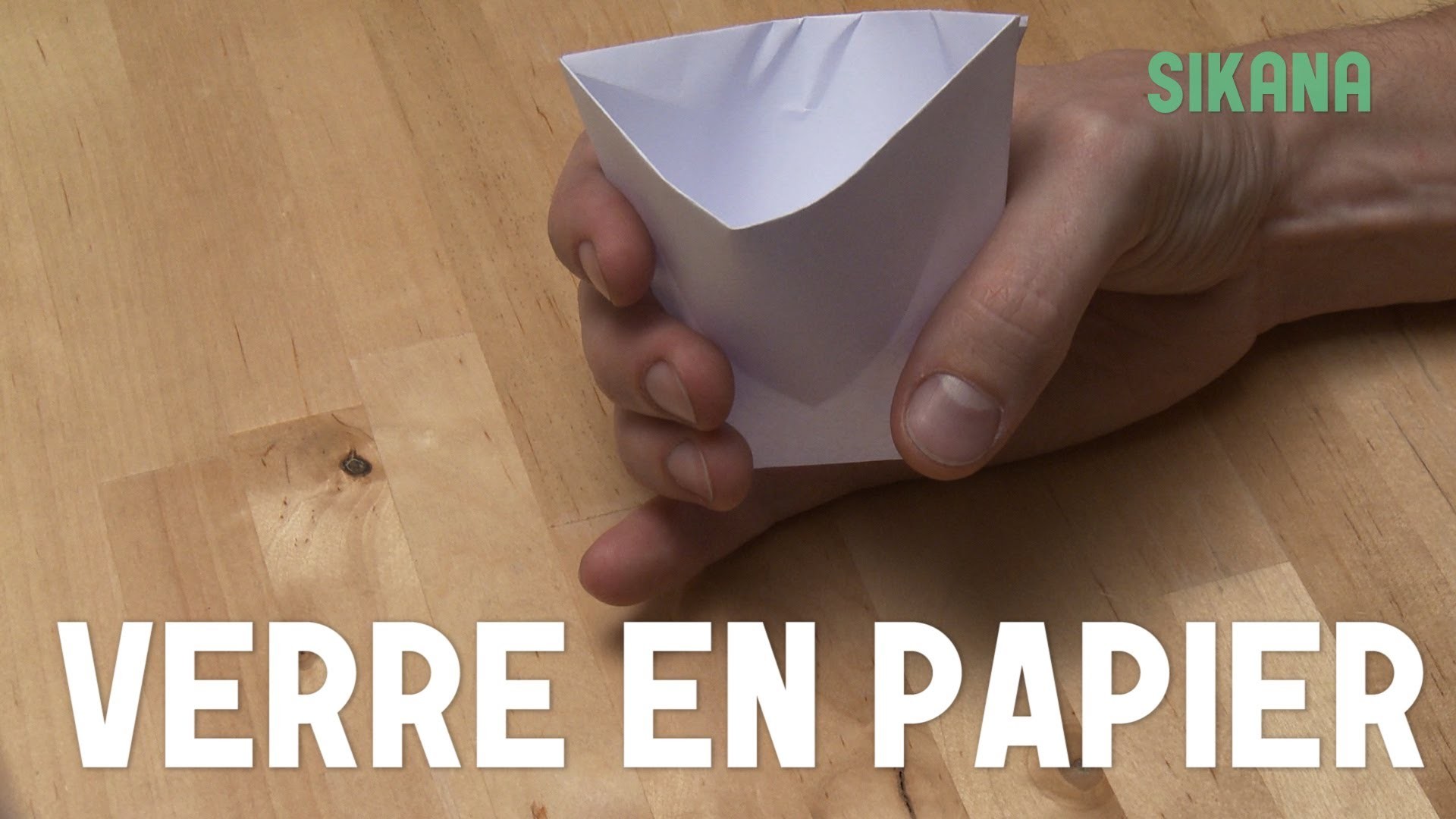 Origami : Gobelet En Papier