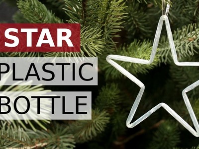 Etoiles de Noël avec des bouteilles en plastique,  Etoiles de Noël DIY, Décoration Noël, Recycler