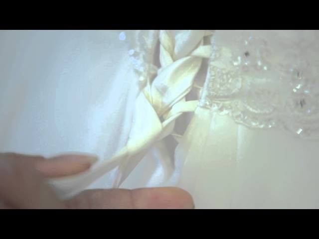 OR&Lys Tuto: Faire un laçage de dos robe de mariée