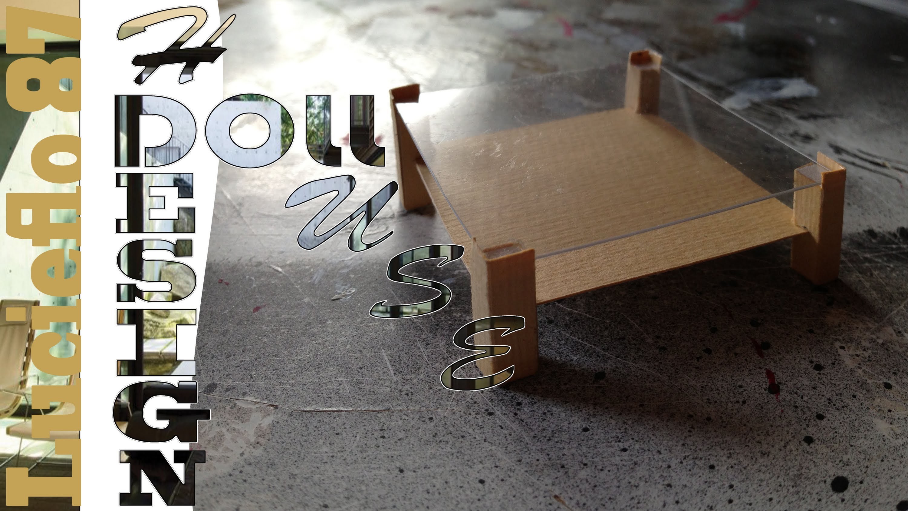 DIY, Doll house, creer une table basse 01
