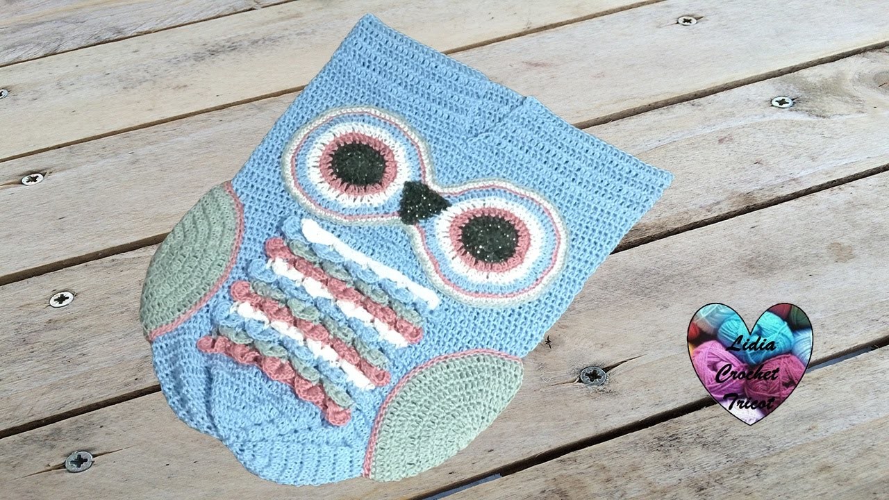 Cocoon hiboux crochet 1.2. Cocoon owl crochet 1.2 (english subtitles)