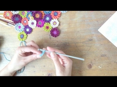 Tuto Crochet: la Fleur japonaise leçon1