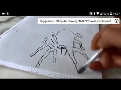 Araignée 3D arts