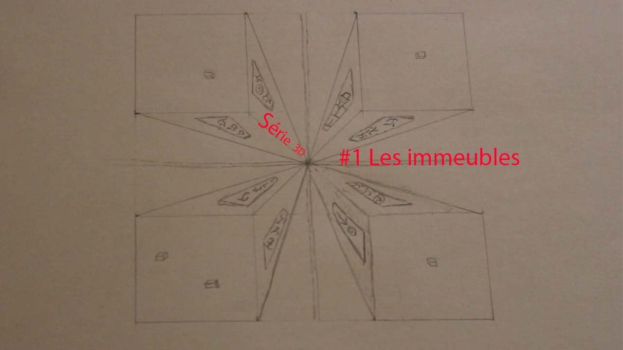 Design & Action - Dessiner un immeuble série 3D #1