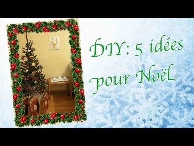 DIY: 5 idées pour Noël ✏️  ⛄️