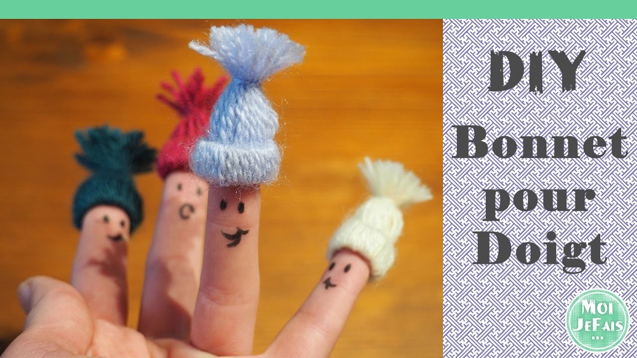 DIY - Mini bonnet en laine