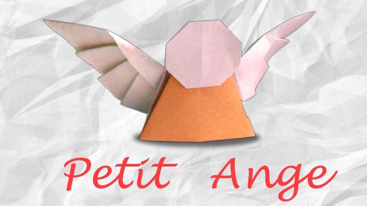 Origami : Un petit ange en papier !