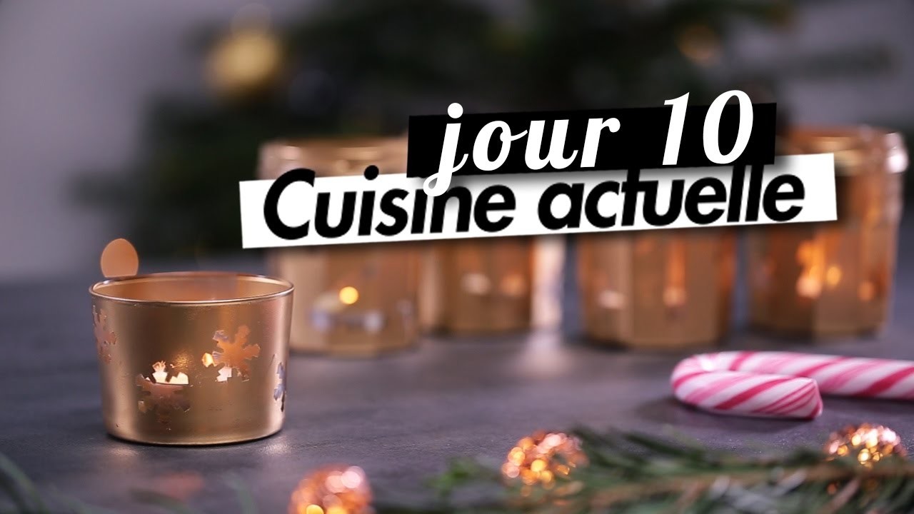 DIY de Noël - Un photophore ajouré 100% récup !