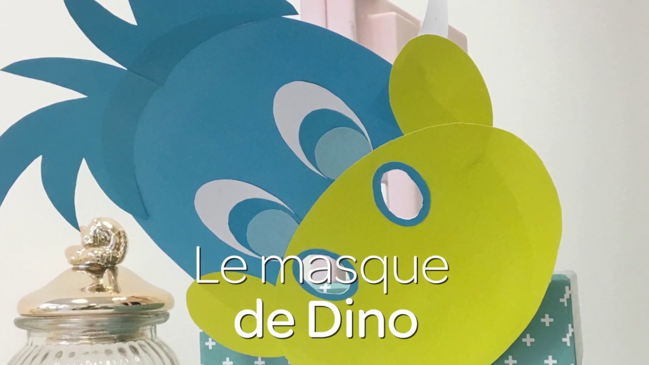 Danonino – DIY le masque de Dino pour se déguiser