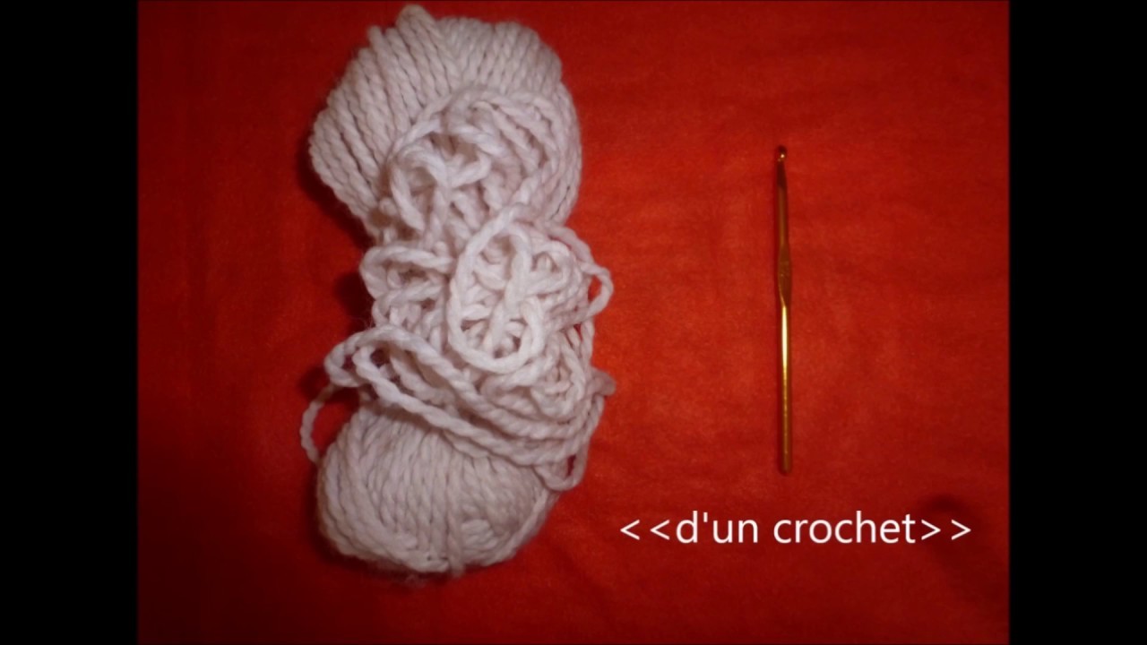 Cours N°1 crochet débutant