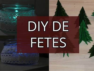 [DIY] 2 DIY pour les fêtes!