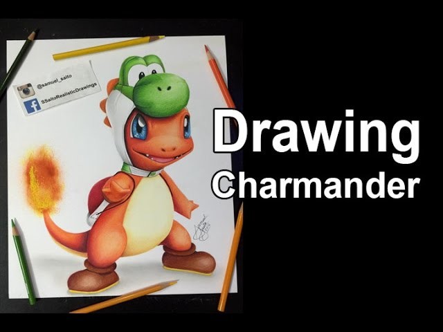 Drawing Charmander ( Pokémon)