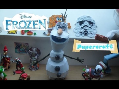 Christmas. Winter Papercraft: Olaf! (FROZEN)