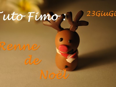 Tuto Fimo Noël : Le renne !