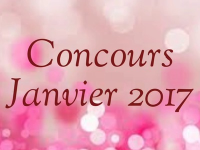 [FRENCH] : CONCOURS 2017