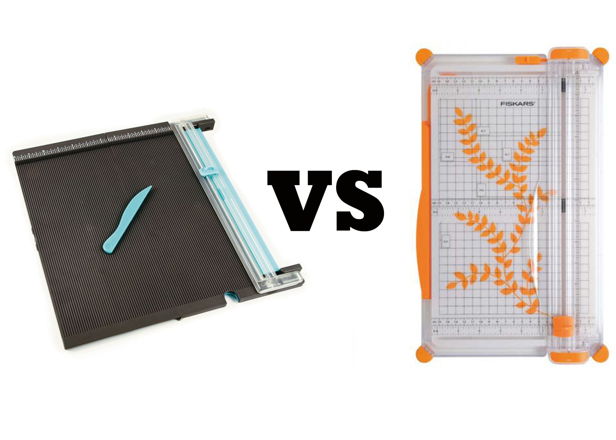 Massicot FISKARS vs WE R MEMORY KEEPERS