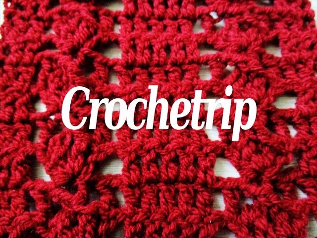 Crochetrip - Motif #1 - Crochet motif - Crochet Pattern - Tutorial