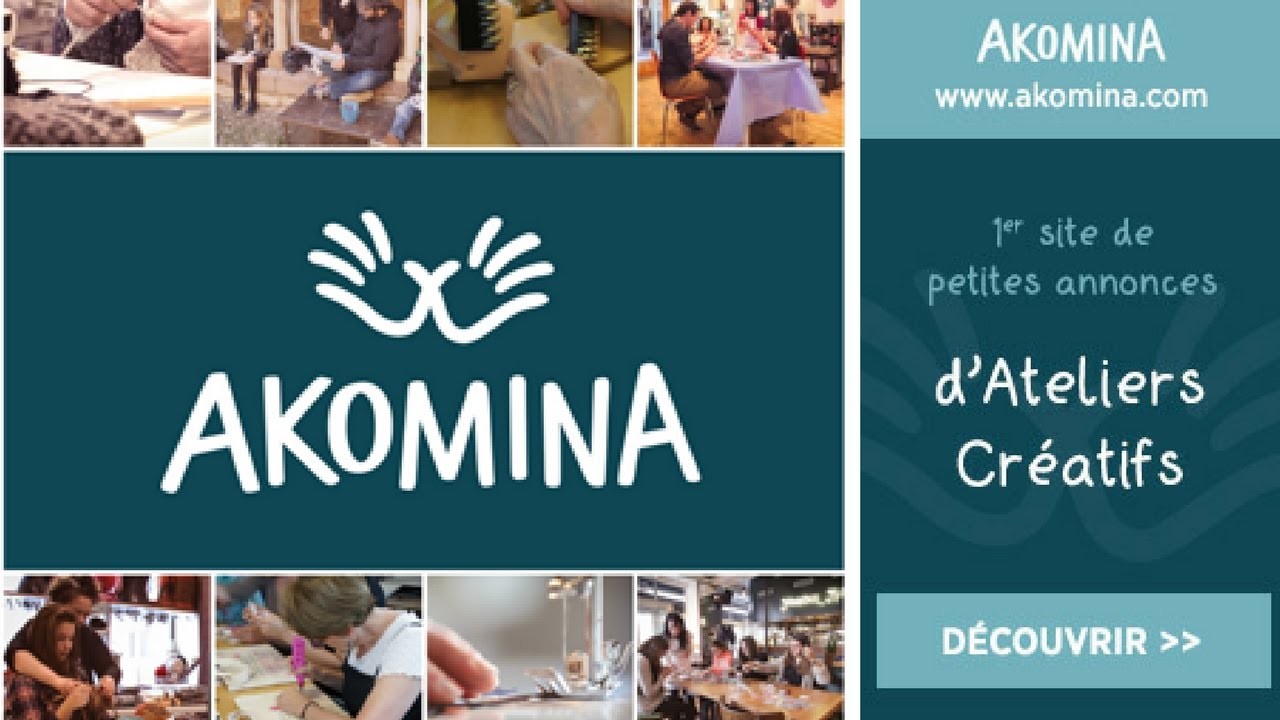 [ DIY ] Akomina : la nouvelle plateforme collaborative française d'ateliers créatifs