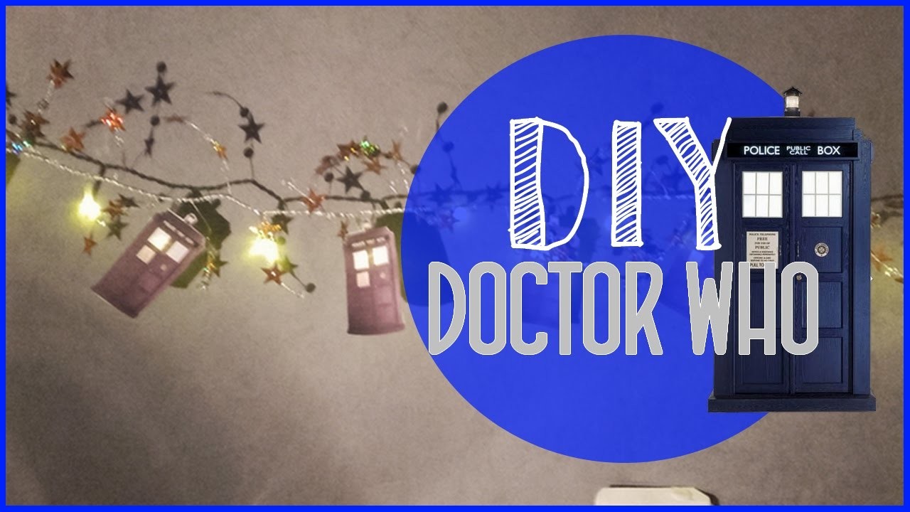 DIY Guirlande lumineuse Tardis | DIY FANDOM : Doctor Who | Mundi Babate