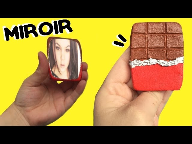Reva ytb ┃DIY miroir de poche tablette de chocolat 