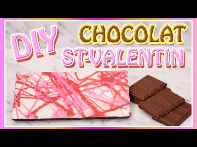DIY BARRE CHOCOLAT ST-VALENTIN - CARL IS COOKING