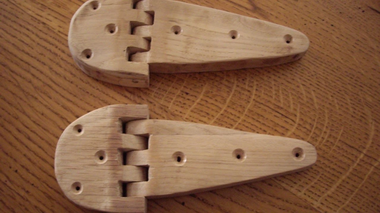 DIY : Comment fabriquer des charnières en bois pour meubles … Facile à réaliser … Kastepat