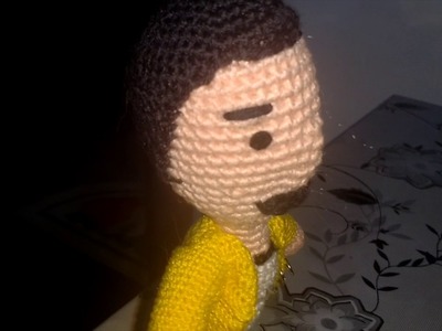 Freddie Mercury - Amigurumi - Crochet