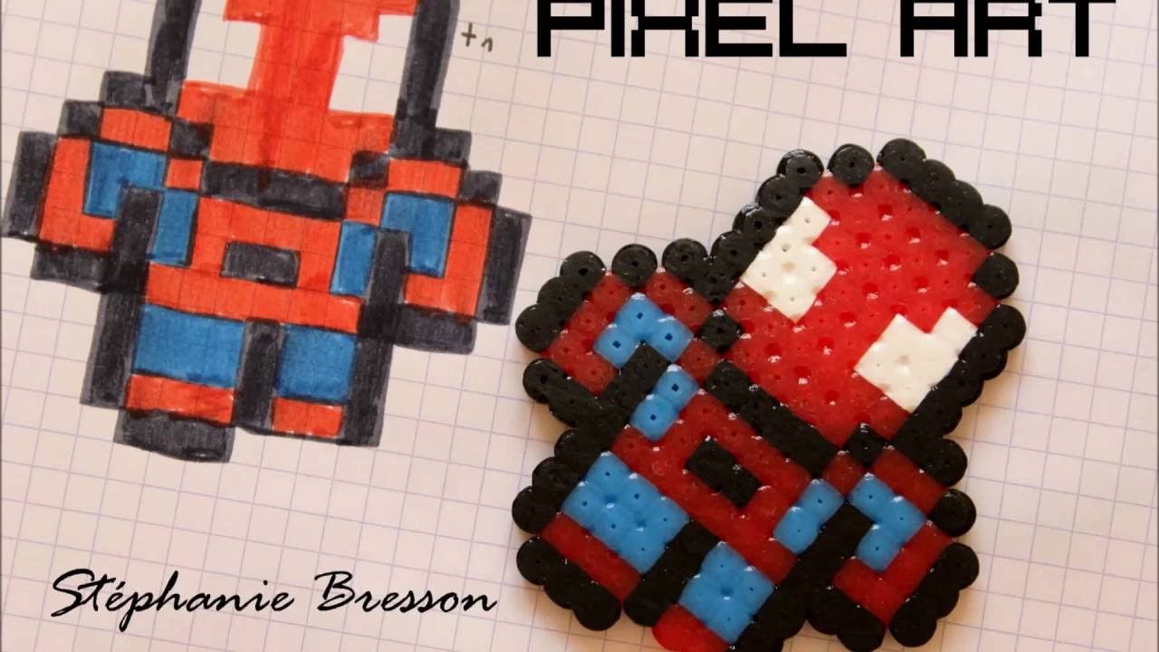 Pixel art Spiderman- Tutoriel