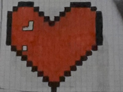 Coeur en Pixel Art