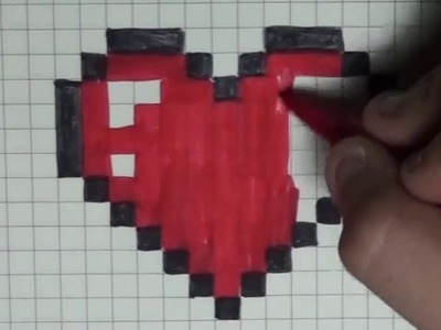 Comment dessiner un cœur Pixel Art