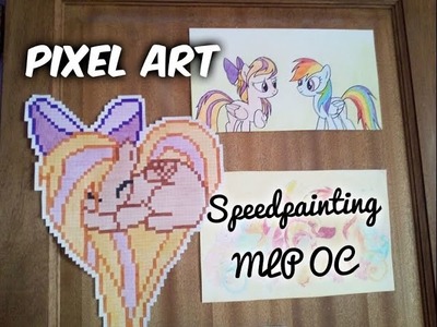 Speedpainting - MLP pixel art OC