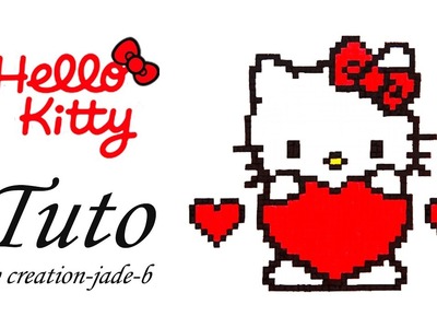 Tuto Pixel Art - Hello Kitty Saint-Valentin ! ♥