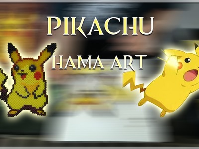 PIKACHU - Hama Art - by MAKARIA
